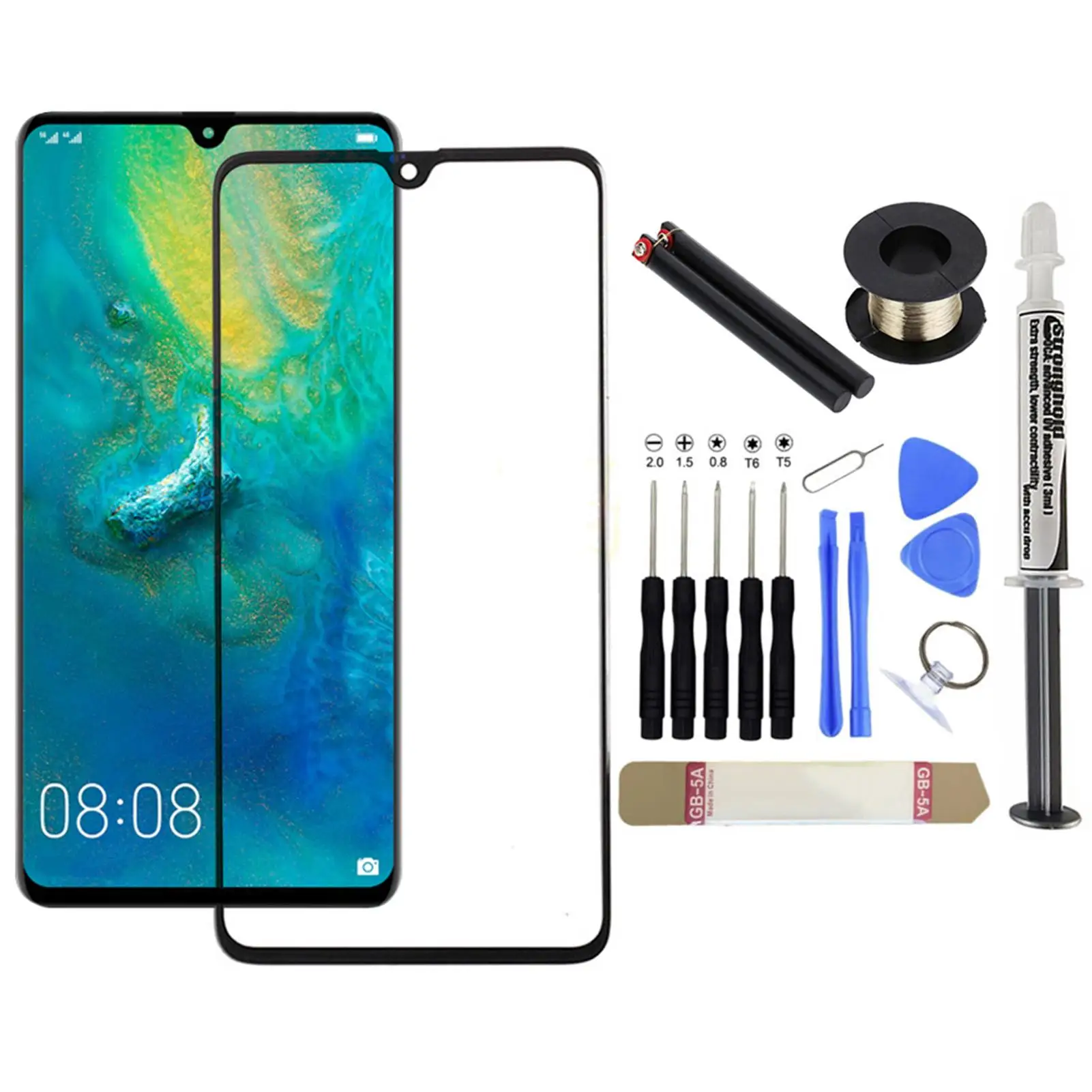 

Replacement Front Glass Screen UV-LOCA Glue Tool for HUAWEI Mate 20 pro/30 pro