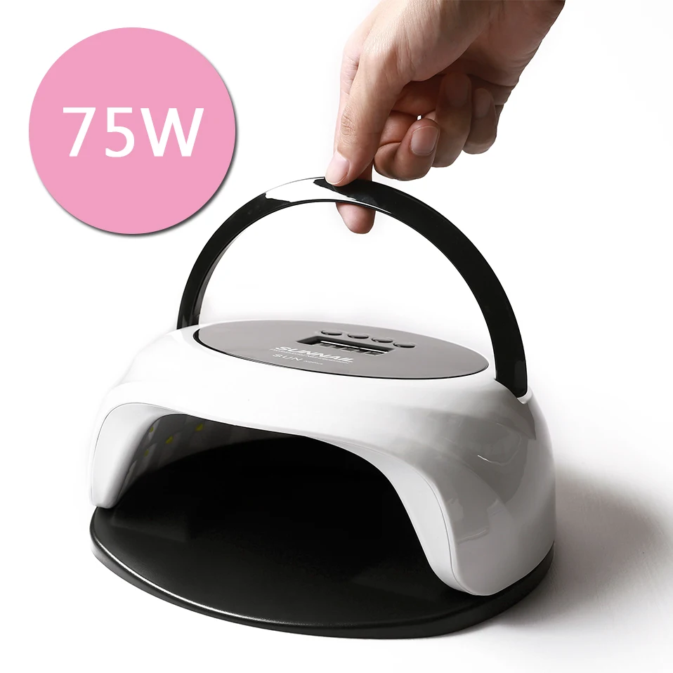 

UV LED Lamp Nail Drying Lamp Portable Handle Design 10/30/60/99S Painless Mode Curing For All Gel Professional Salon Manicure
