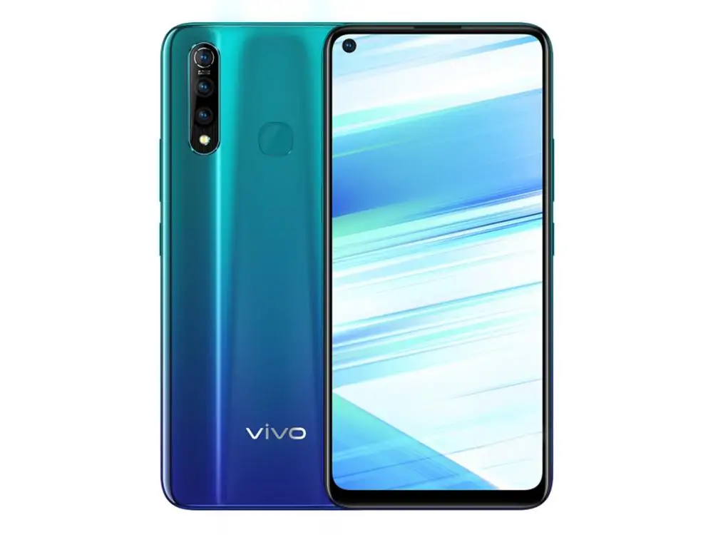 Vivo Z5x смартфон с 5 дюймовым дисплеем восьмиядерным процессором Snapdragon 6 53 ОЗУ ГБ ПЗУ