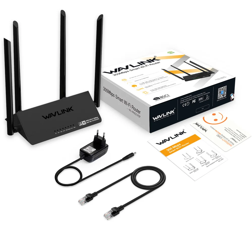 Wi Fi роутер Wavlink 521R2PRouter 2 4 ГГц 1167 Мбит/с 128 Мб DDR3 антенны|Беспроводные роутеры| |