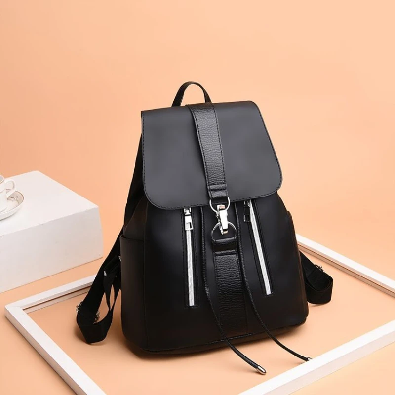 

Women Backpack Preppy Style Back Bags for Teenage Girls Fashion Bag 2021 New Design Nylon Backpack Waterproof Rucksack