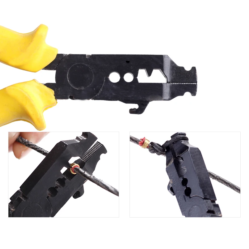 

Multifunction Tool Archery bow Plier String Recurve Bow Accessories D-Loop String Nocking Points