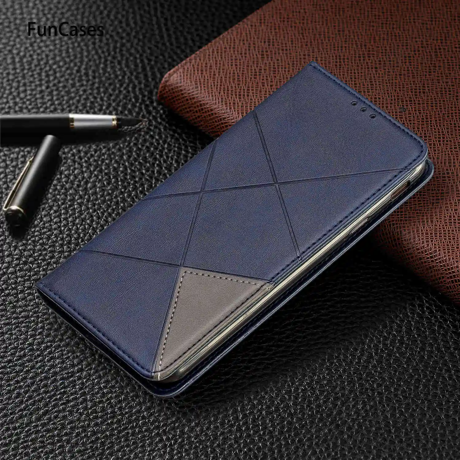 Бизнес Листья Чехлы для Броня samsung J6 Plus PU кожаный чехол книги СПС Fundas Galaxy capinha Premium +