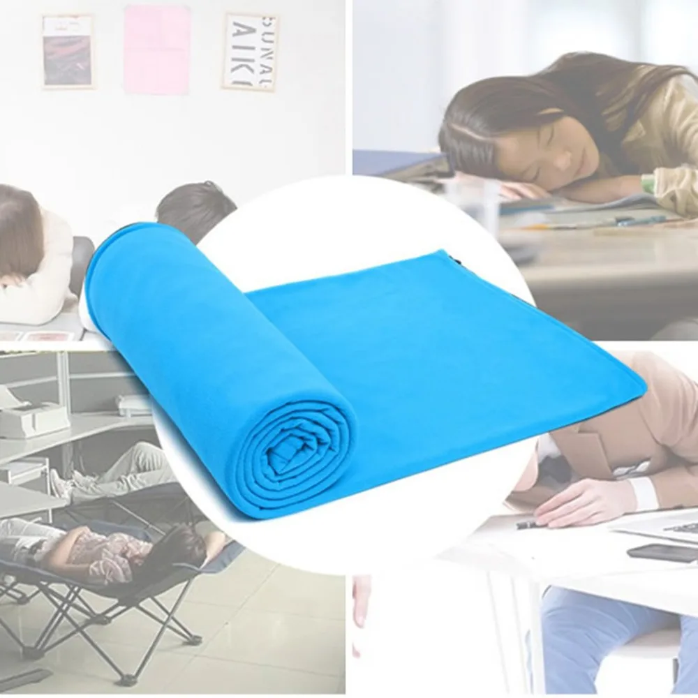 Конверт Тип спальный мешок из флиса легкая одежда устойчивая сплайсинга путешествия Кемпинг зима теплый Полярный спальный мешок из флиса