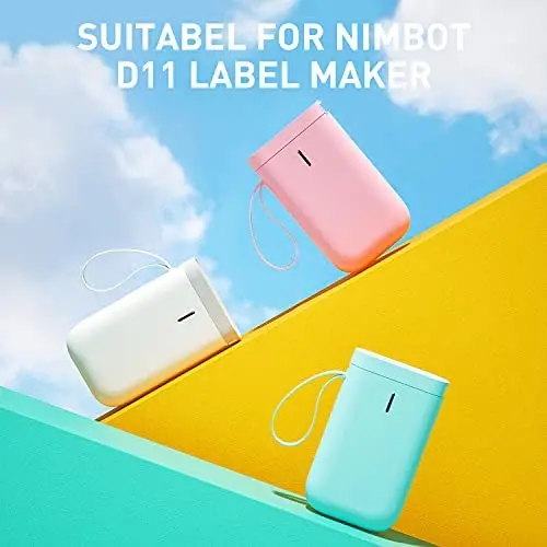 

NIIMBOT Lable Maker Paper (0.47" x 1.57") Printer Sticker with Self-Adhesive for D11 Label Maker,1 Roll of 160 (Animal)