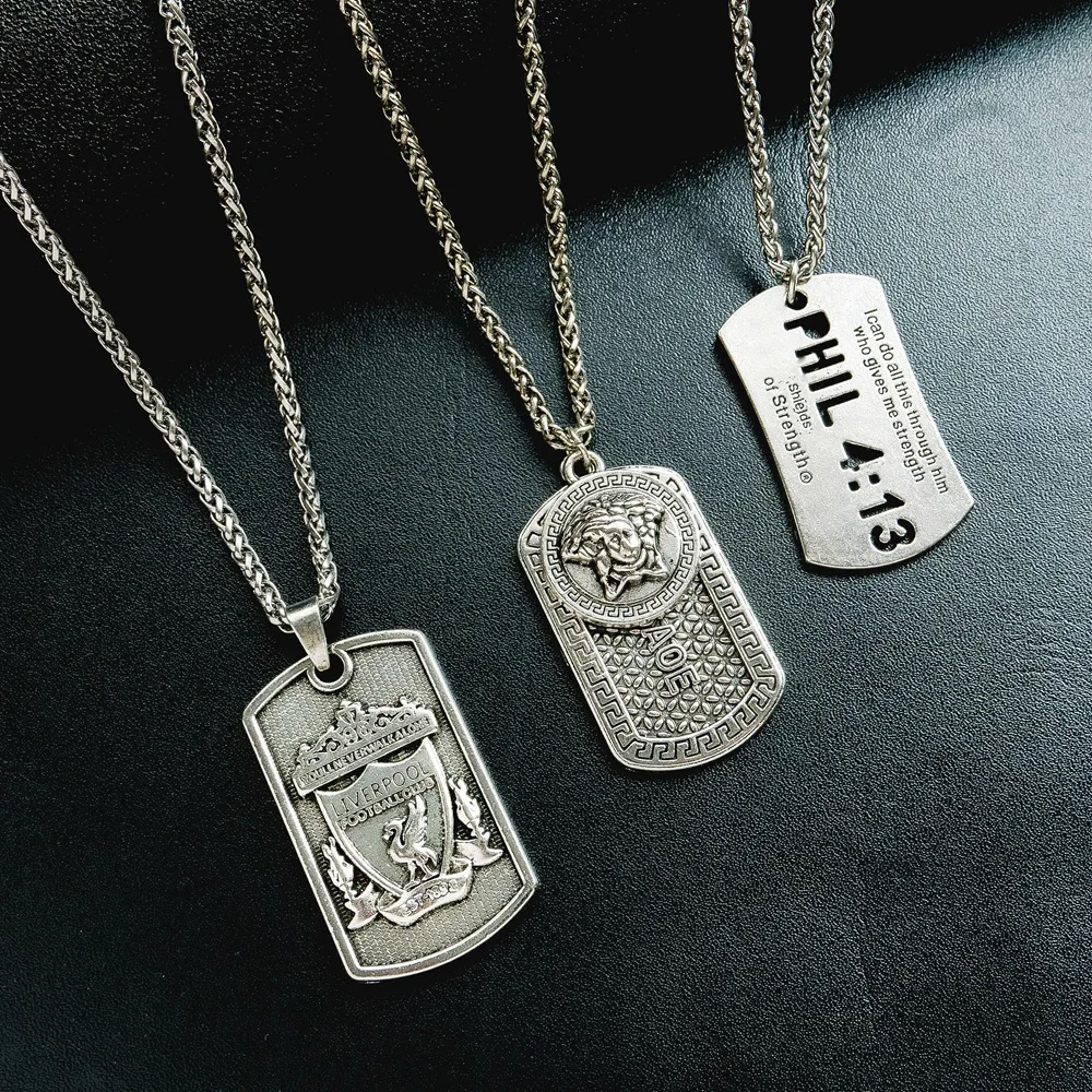 Бусы из нержавеющей стали цепи Снежинка робот лист долларов ожерелье s для женщин