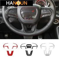 car steering wheel decor cover accessories for dodge challenger 2015 for dodge durango 2014 for dodge charger 2015