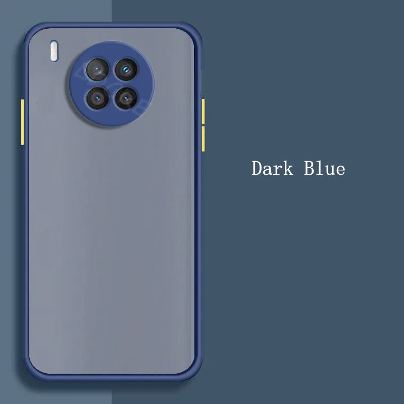 For Huawei Nova 8i Case For Nova 8i 7i 5i 3i Cover Silicone Matte Translucent Shockproof Bumper Coque For Nova 8i 9 8 7 6 Pro