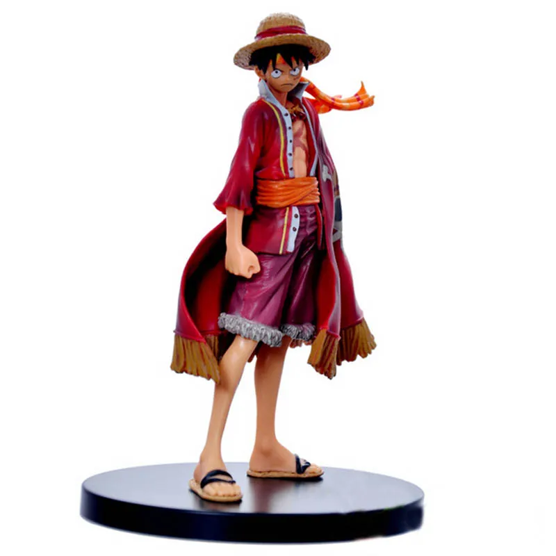 Аниме One Piece Monkey D Luffy модель игрушечная кукла подарки косплей соломенная шляпа