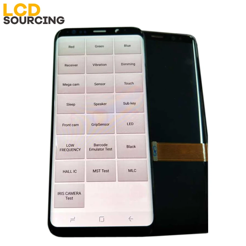 AMOLED BIGGER BIG RED BURN SHADOW For Samsung S8 G950 LCD Display Touch Screen Digitizer Assembly PLUS G955 G955F Replace | Мобильные