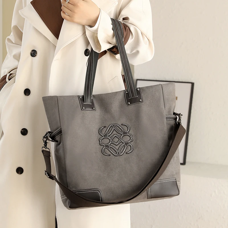 Fashion Women's Top-Handle Bags Female Shoulder Crossbody Bag High Quality Handbags canvas Ladies Totes Designer Messenger Bag