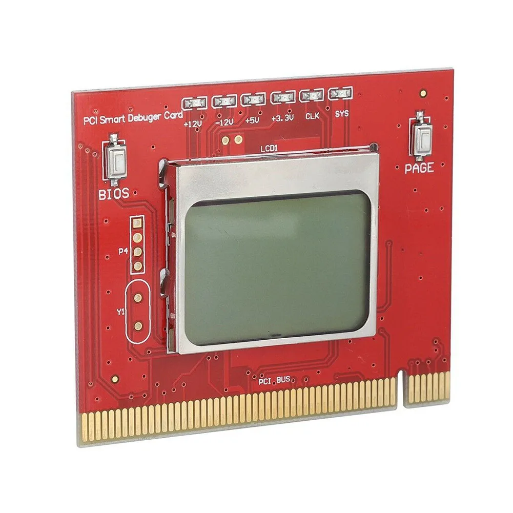 Настольный детектор Светодиодный анализатор PCI сетевой ПК аксессуары