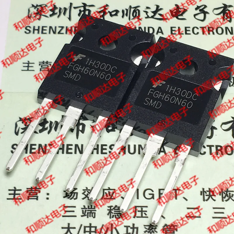 10 шт. FGH60N60SMD TO-247 IGBT 600V 60A