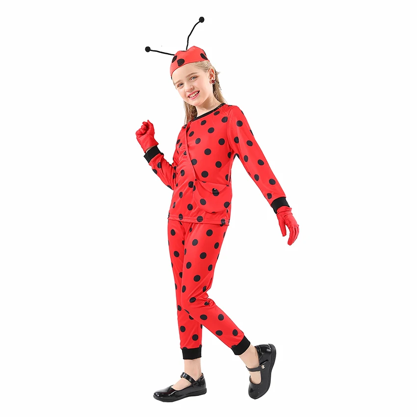 

Beatles Costumes Girl Suits Halloween Costume for Kids Lovely Cute The Beatles Insect Cosplay Anime Carnival Clothes Dress New