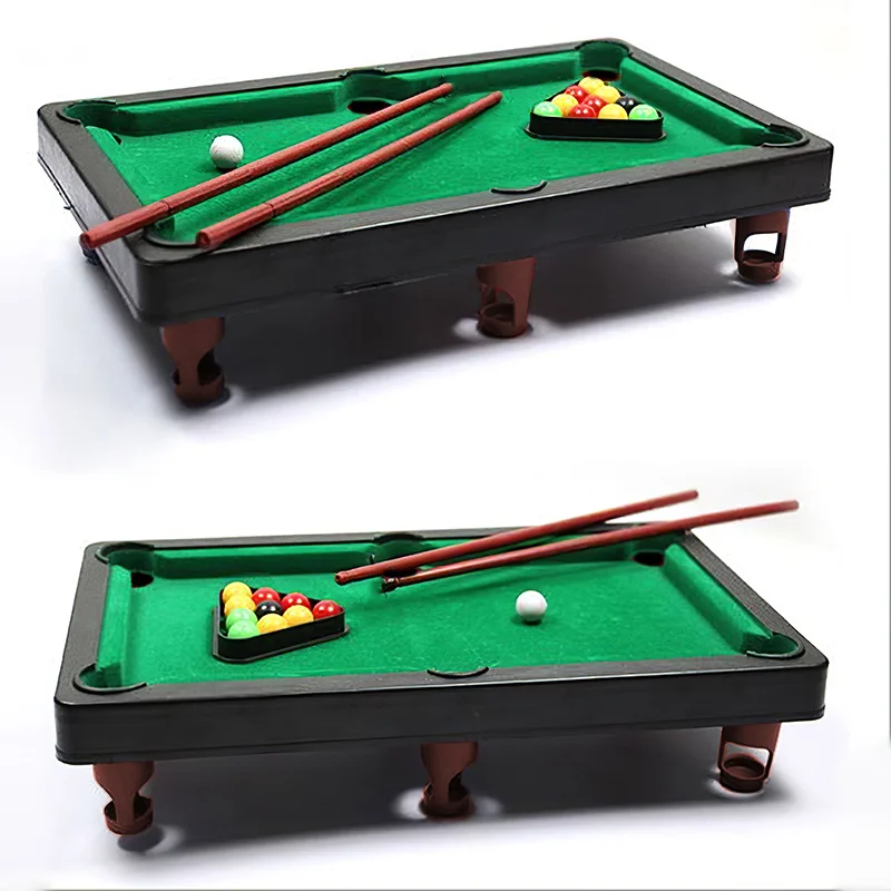 

Novelty Mini Desktop Pool Table Billiard Tabletop Pool Toy Game Set Parent-Child Interaction Children Educational Toys