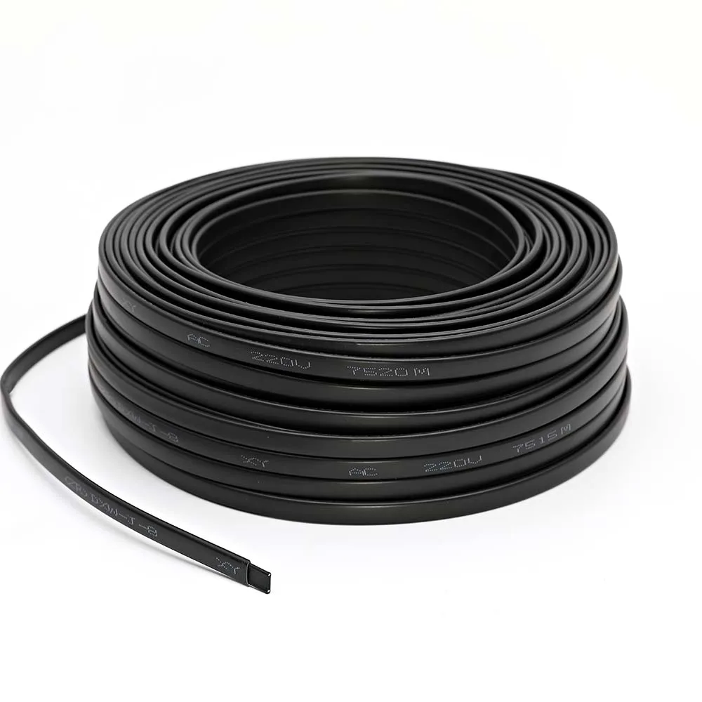 

Self Regulating Heating Cable Water Pipe Freeze Protection 20W/m Defrost Snow Melting Wires