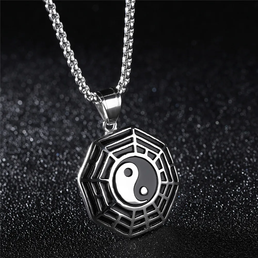 Новое поступление ожерелье из нержавеющей стали в стиле ретро золотого цвета