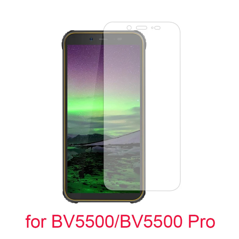 for BV5500 series Защитная пленка из закаленного стекла чехол для Blackview BV9500 pro BV6800 pro BV9500 BV5500Pro A60 A60 Pro BV9700Pro Экран протектор - Цвет: for BV5500 series