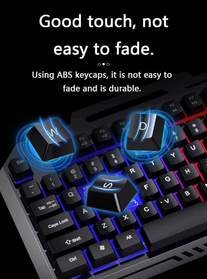 gaming keyboard and mouse usb wired mechanical keyboard backlight pc gamer clavier gamer silent keyboard mouse sets for laptop free global shipping