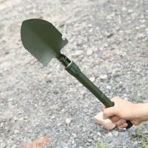 

Folding Shovel Multifunctional Outdoor Camping Mini Survival Tools Practical