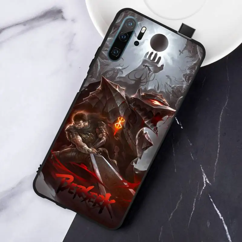 

Guts Berserk hot anime luxury shell Phone Case For Huawei honor Mate P 10 20 30 40 Pro 10i 9 10 20 8 x Lite