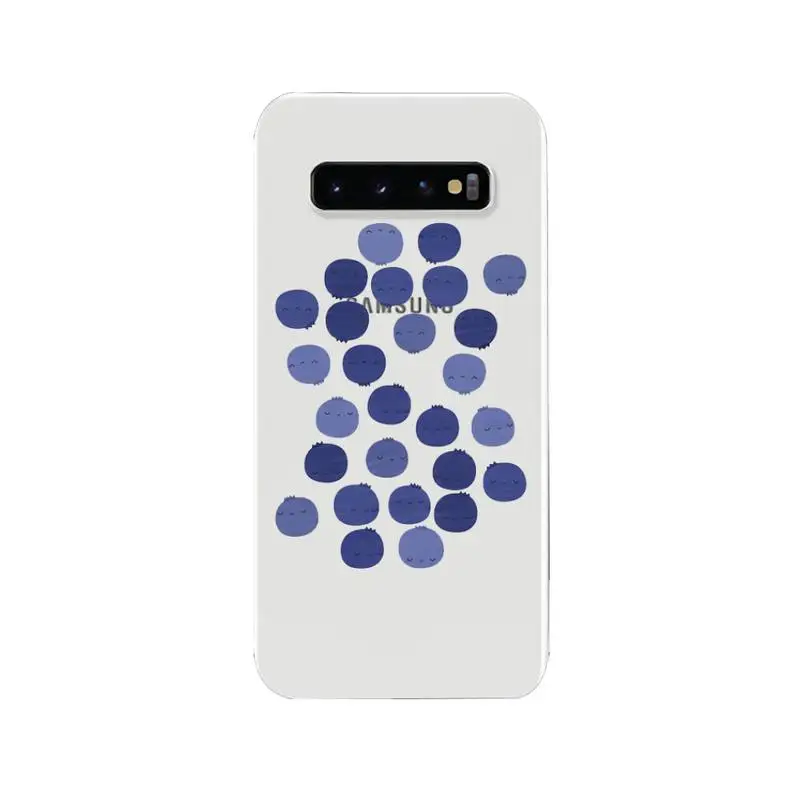 Бабетта фрукты с голубикой эффектом чехол для телефона Samsung Galaxy s5 S6 S7 edge plus S8 S9 S10 S20