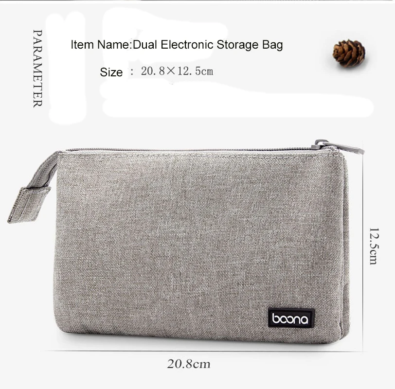 Купить Сумка-Органайзер BOONA для жестких дисков и кабелей Купить Сумка-Органайзер BOONA для жестких дисков и кабелей