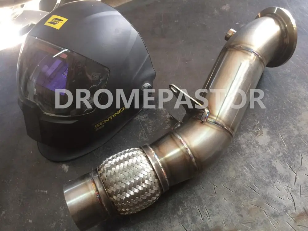 Для BMW F30 F31 F34 GT 330i выхлопной трубы подходит БМВ LCI 330ix 330e B48 B46 415-184 PS 252PS |