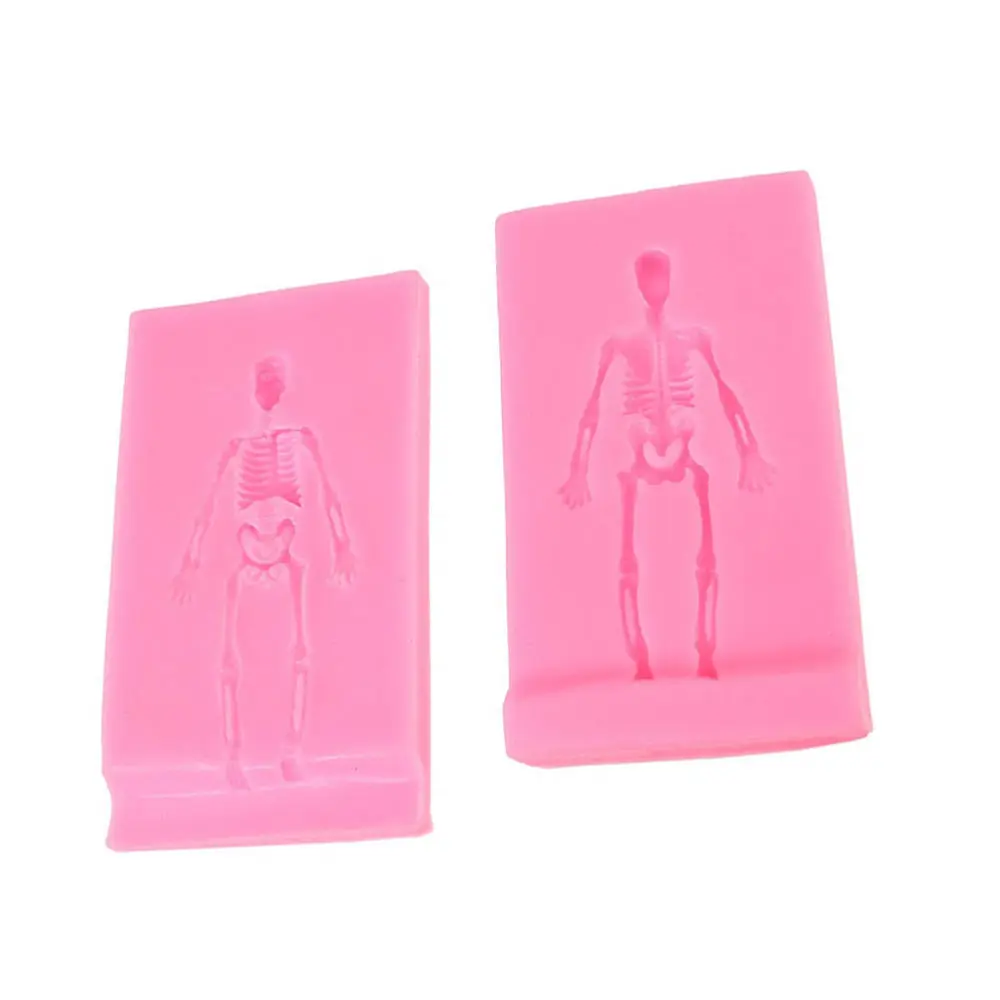 

2pcs 3D Baking Mould Skeleton Mold Cake Chocolate Mold Baking Tool