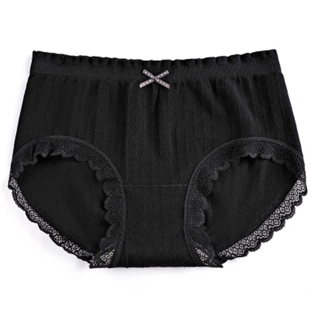 

Seamless, high-stretch, mid-waist, Breech, air-tight women's underwear T1985