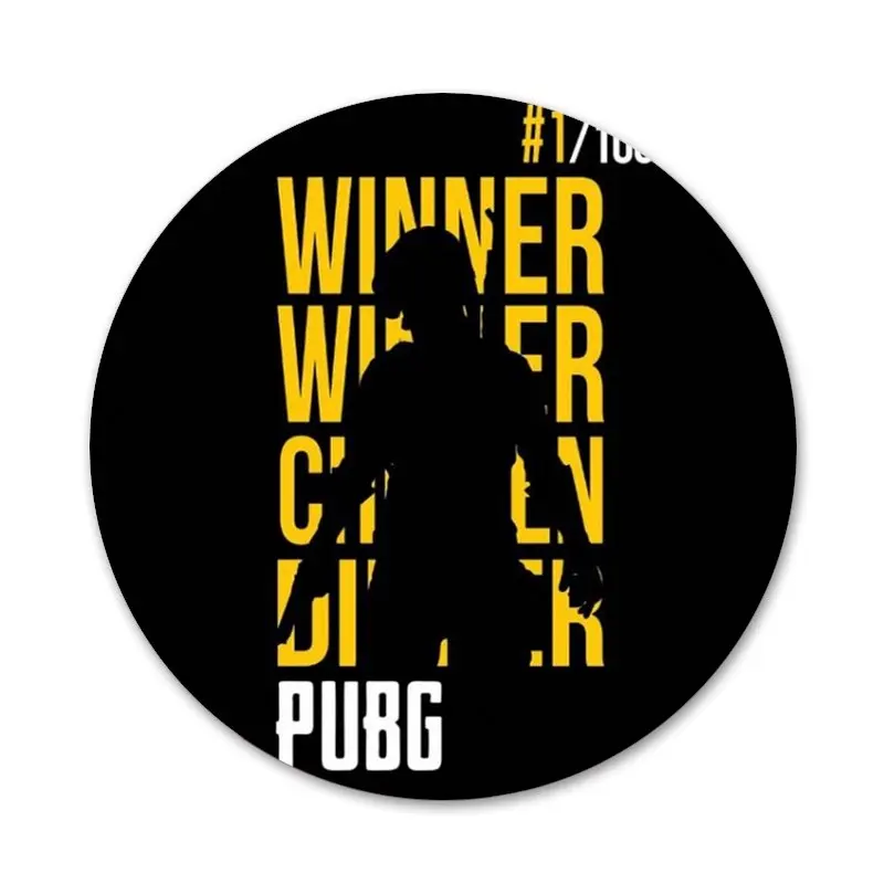 

PUBG Badge Brooch Pin Accessories For Clothes Backpack Decoration gift