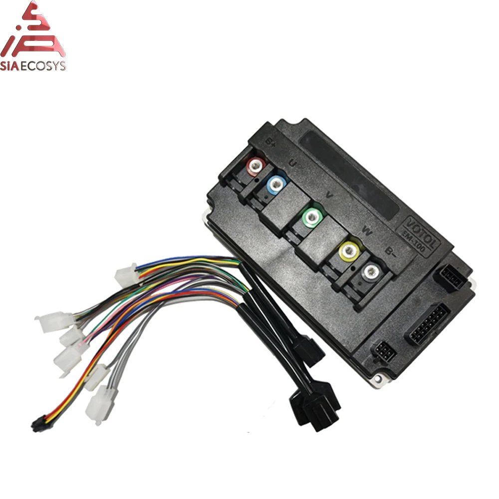 Двигатель QS 120 2000 Вт середине приводной двигатель с зубчатым 428 и EM100SP контроллер