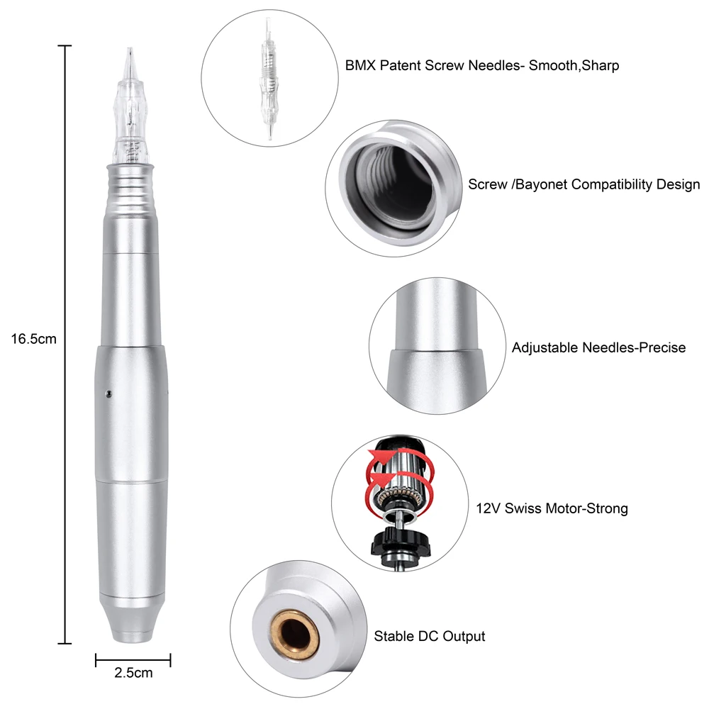 Аппарат для татуажа Biomaser интеллектуальный цифровой аппарат бровей и губ