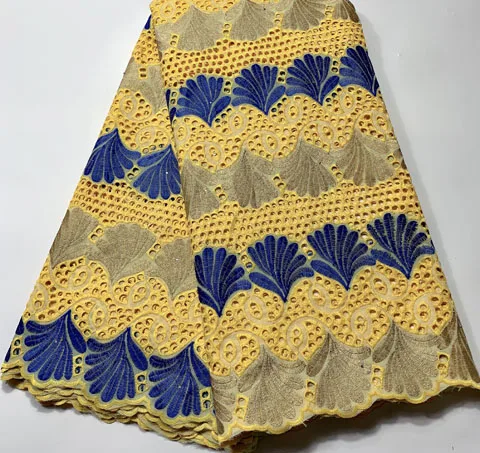Новейшая Африканская Хлопковая кружевная ткань 2020 Высококачественная
