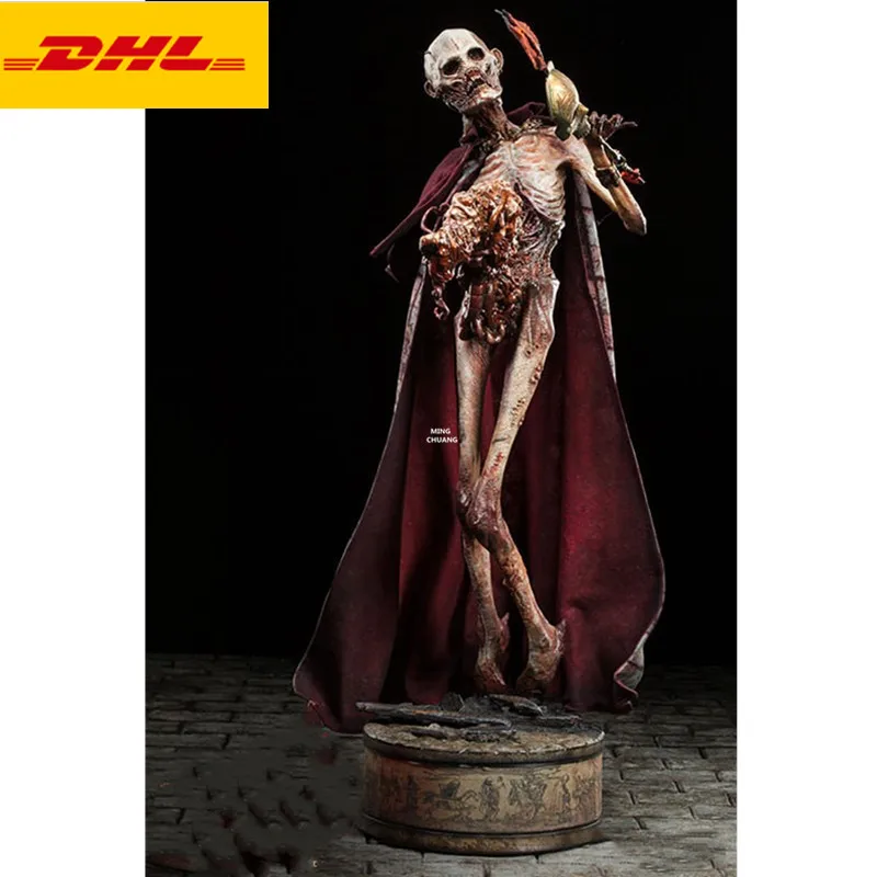 Статуя Суд мертвых 21 дюйм красная статуя смерти бюст украшение полноразмерный