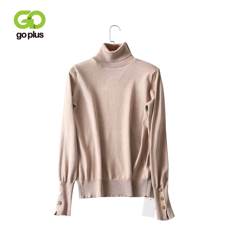 GOPLUS кофта женская водолазка осень 2019 джемпер женский вязаный свитер одежда |