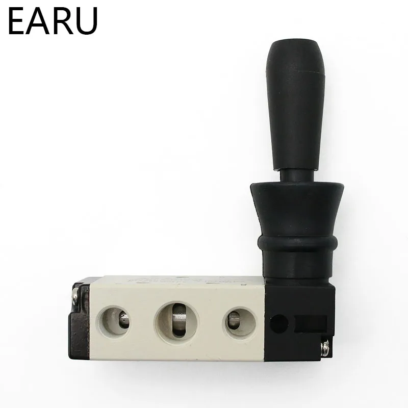 Пневматический клапан с ручным управлением PT BSP 5 каналов 2 точки 1/4 дюйма оптом 1