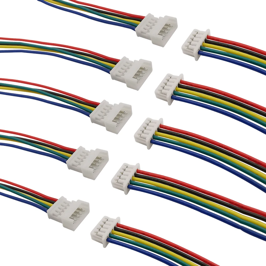 10/5 пар JST 5Pin шаг 1 25 мм Мужской Женский разъемы проводов микро разъем Jack терминалы
