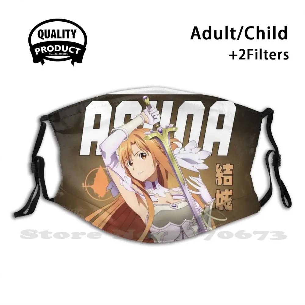 

Sword Art Online - Asuna Fashion Protective Masks Anime Asuna Kirito Sao Manga Sword Art Online Sword Yuuki Asuna Yuuki Online