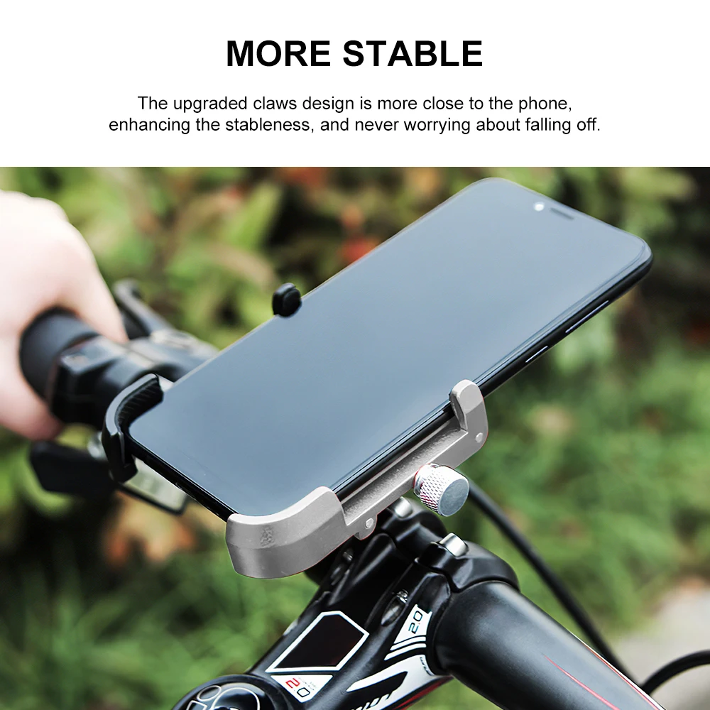 Алюминиевый Универсальный держатель для телефона велосипеда MTB мотоциклетный