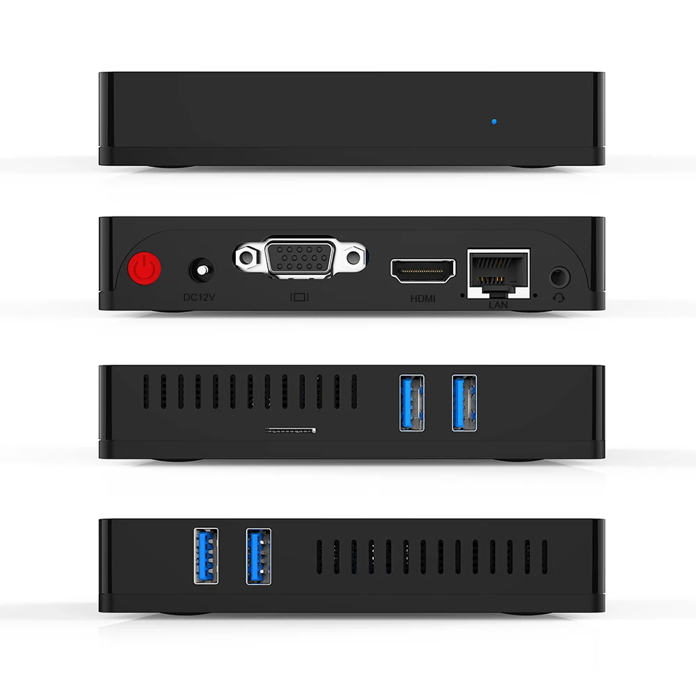Beelink BT4 мини ПК Windows 10 Intel телефон четырёхъядерный 4 Гб ОЗУ 64 HDD настольные