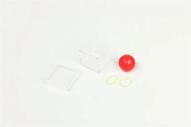 1 набор магический реквизит детский мяч проникающий через коробку волшебная