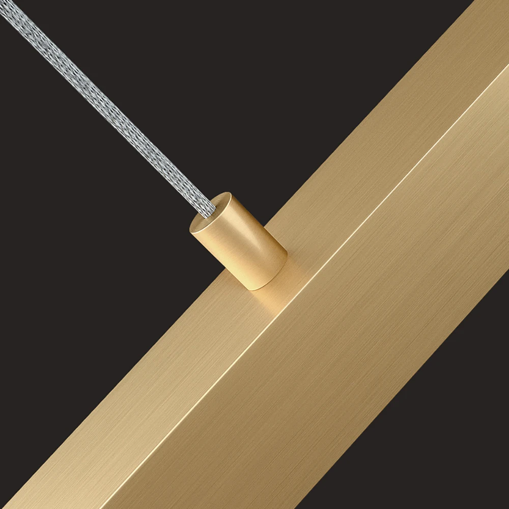 New Modern LED Chandelier Lighting Brief Gold Home Decoration Hanglamp Living Dining Room Light Fixtures Kitchen Island Lamp
