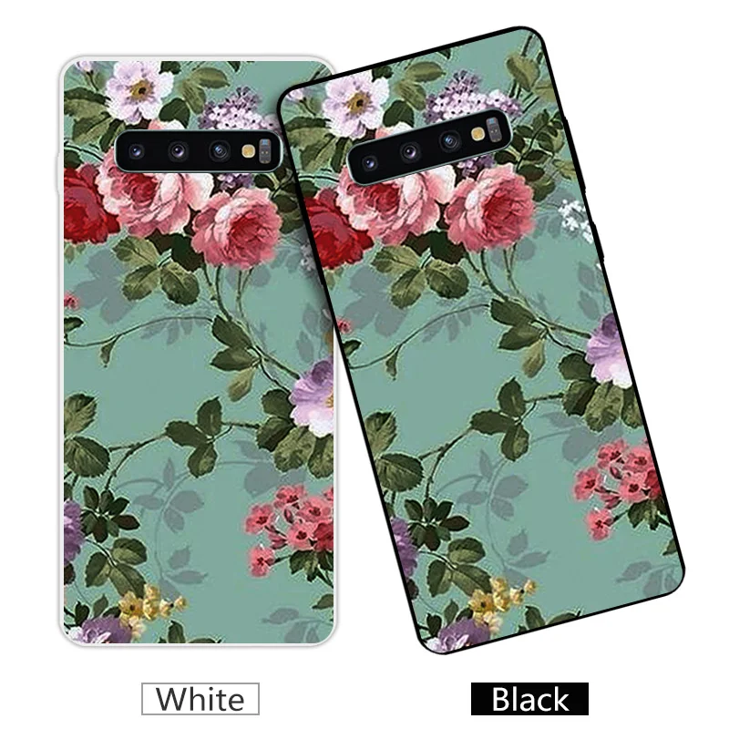 Прозрачный защитный чехол из ТПУ для Galaxy S10 Plus мобильный телефон модный Мягкий