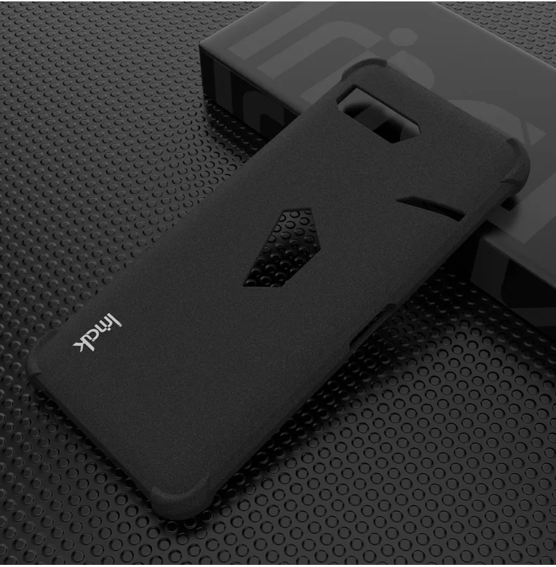 Imak \ Матовый ТПУ Мягкий силиконовый чехол для Asus ROG Phone 2 ZS660KL чехол матовый черный Противоударная подушка безопасности задняя крышка ROG Phone2