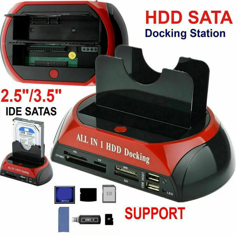 Док станция для жёстких дисков IDE/SATA 3 5/2 5 дюймов|Жёсткие диски и боксы HDD| |