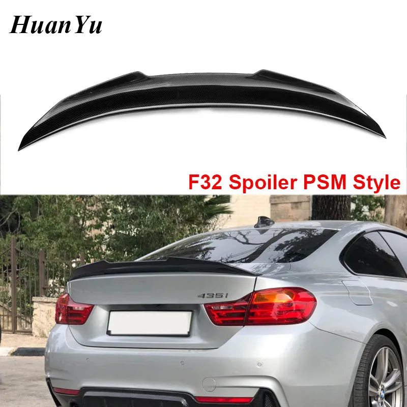 F32 PSM задний спойлер с крыльями для BMW 4 серии карбоновое волокно 2 дверный купе на