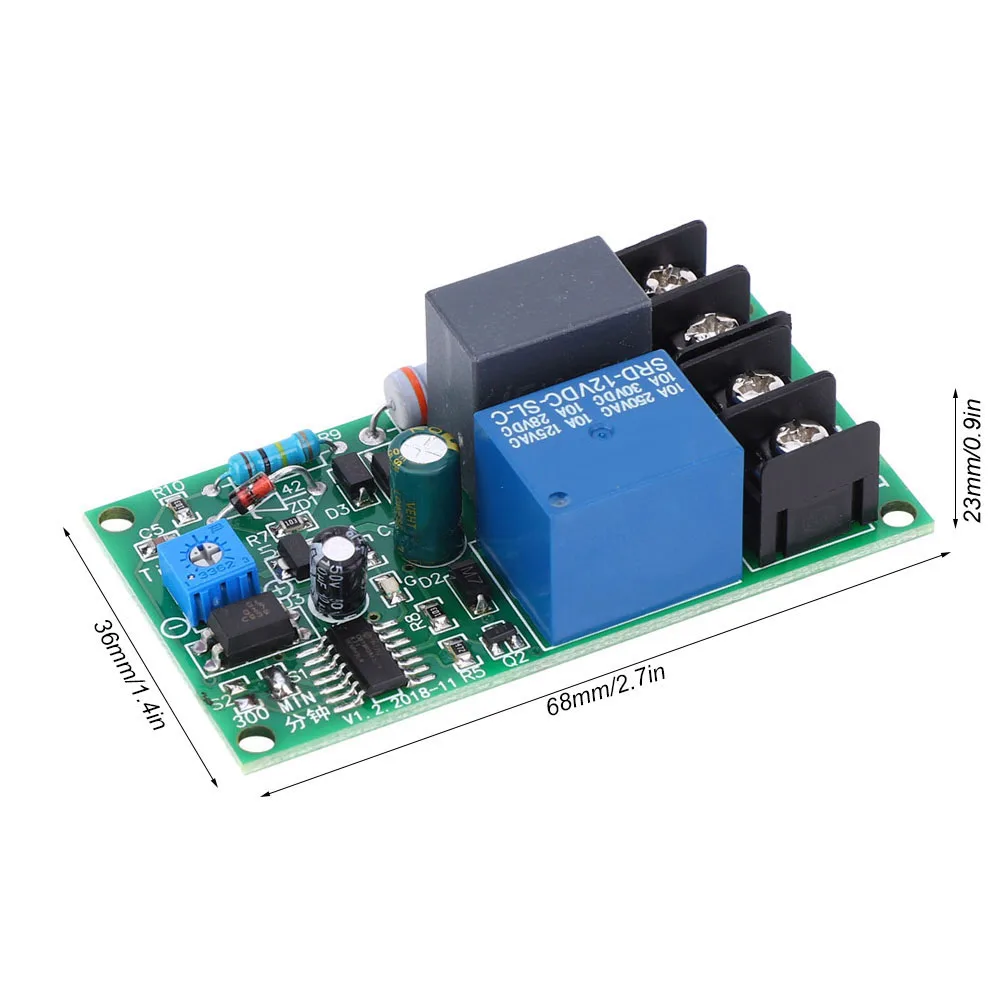 RD21F-C Relay Module Adjustable Time Switch For Heat Dissipation Of Heating System AC100-250V | Инструменты