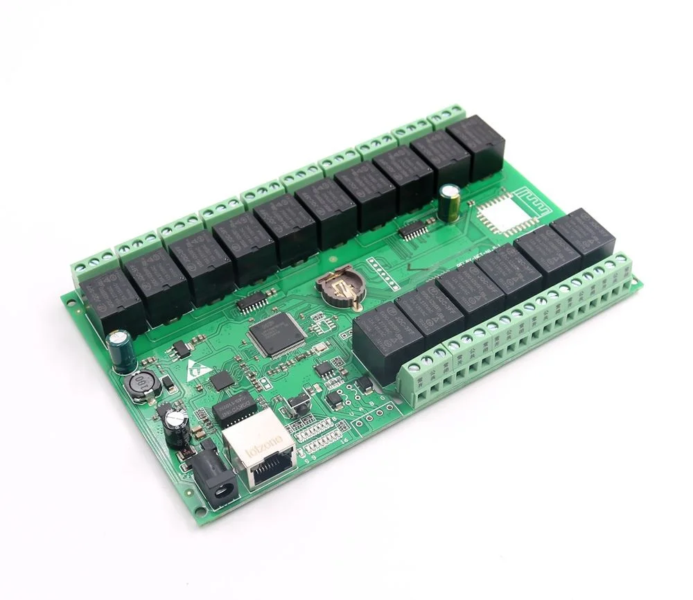 16CH 16Way сетевое реле веб-реле Ethernet Modbus UDP weapi MQTT wifi удаленное реле