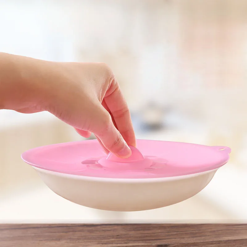 Силиконовые крышки чаши термостойкий чехол для микроволновой печи многоразовые